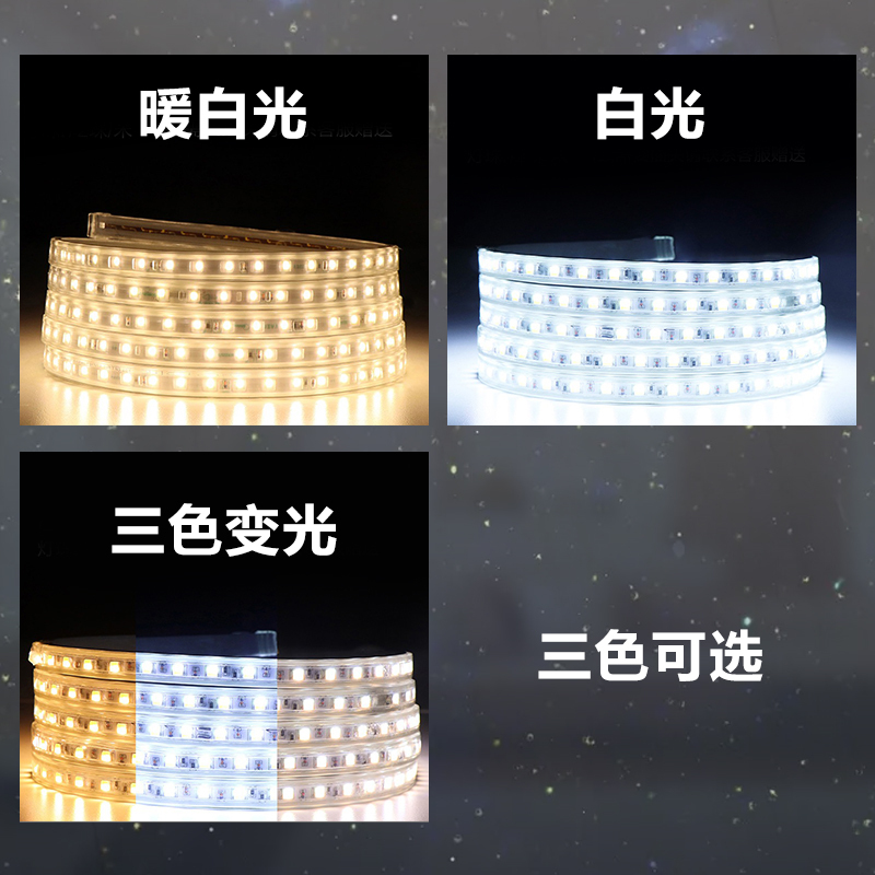 MDR220/6-S-5050-60 LED灯带 三段调色  6W 30/40/65K