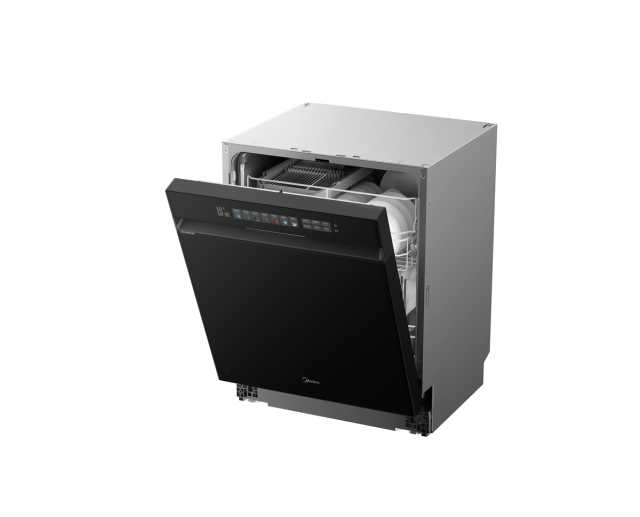 美的洗碗机晶焰S62Pro-M嵌入式 15套大容量   五臂飓风洗 105°热风烘干 四星消毒