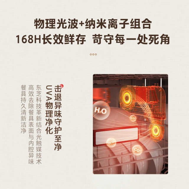 东芝（TOSHIBA）TH1大白梨洗碗机 嵌入式家用15套 五星消毒高温灭菌