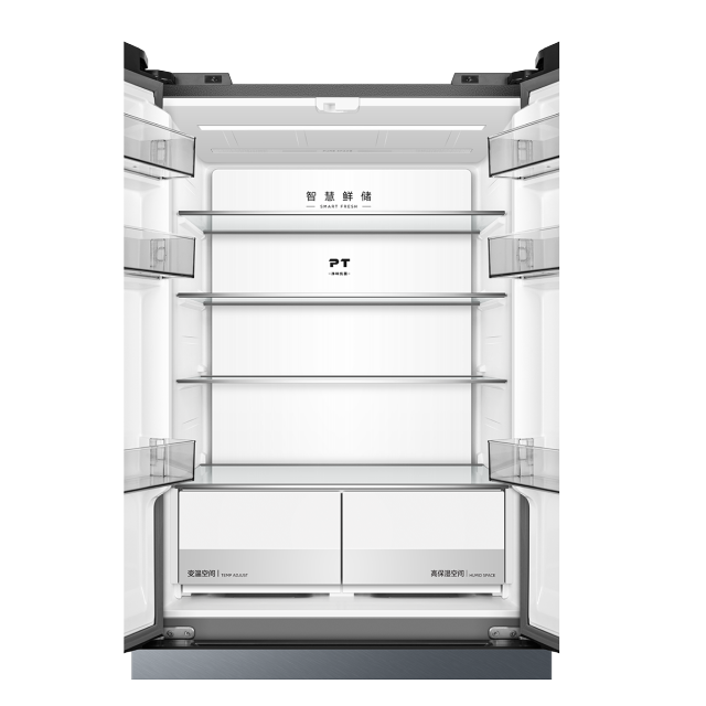 美的 冰箱 BCD-440WUFGPZM(Q) 丝雨灰