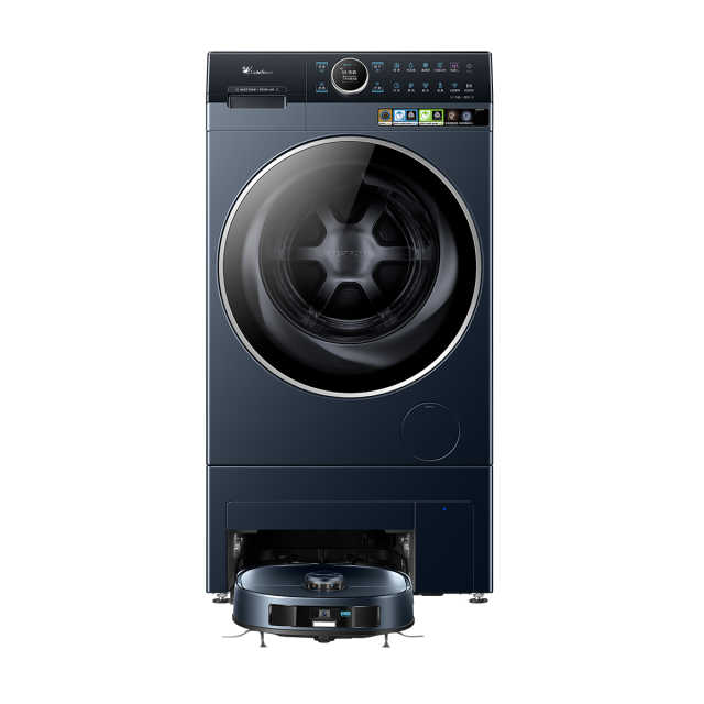 小天鹅双洗站MAX  洗烘扫拖热泵洗烘一体机-蓝氧    TDH120RMS97ILZ