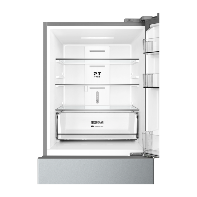 【门店款】美的 冰箱 BCD-239WTPM 钛钢灰-星烁