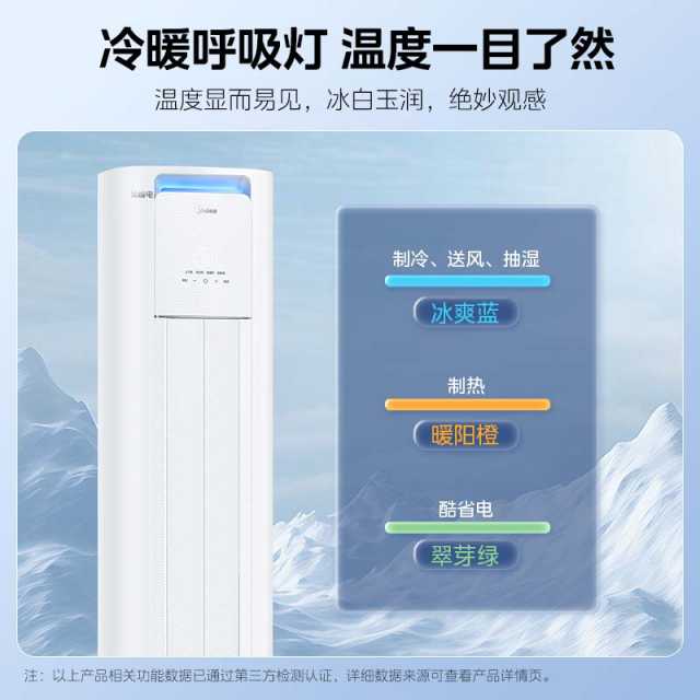 美的空调酷省电PRO   KFR-51LW/N8KS1-1P 大2匹 新一级能效变频冷暖省电柜机