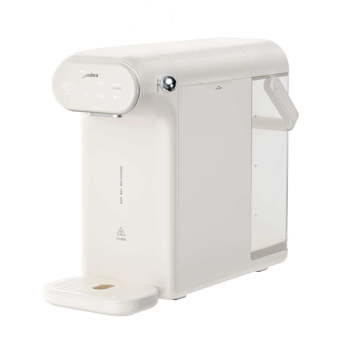美的饮水机MYR010T台式即热 家用办公迷你水吧 台式小型免安装 抑菌水箱无异味 