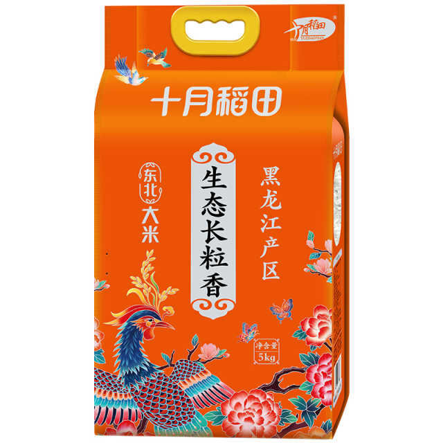 十月稻田 生态长粒香米5kg（单位：包）