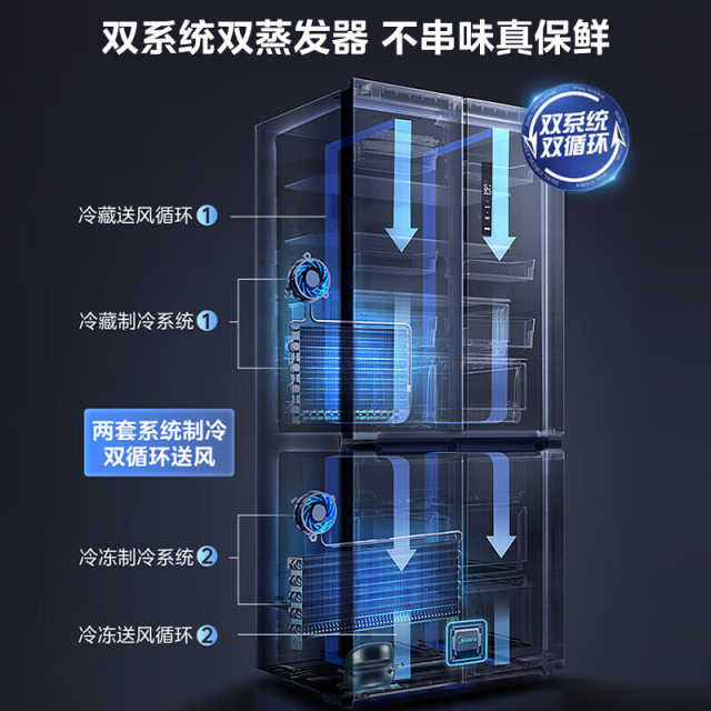 美的 冰箱 MR-535WUSPZE 流苏白