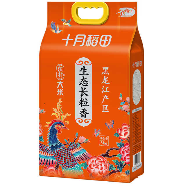 十月稻田 生态长粒香米5kg（单位：包）