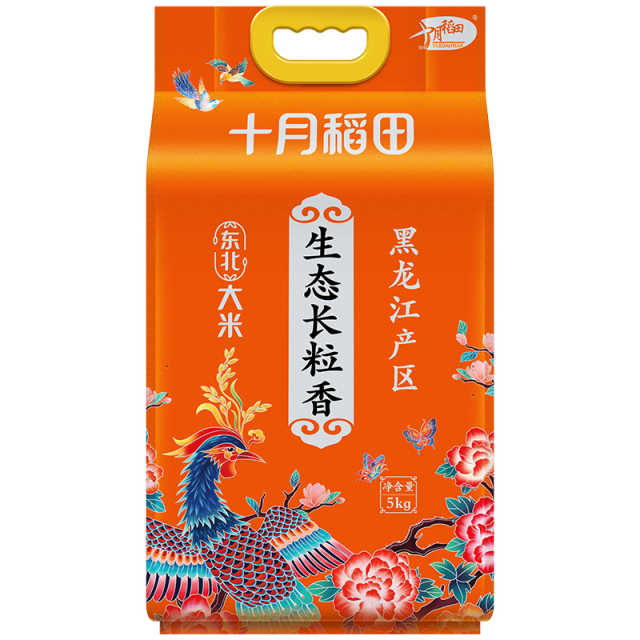 十月稻田 生态长粒香米5kg（单位：包）