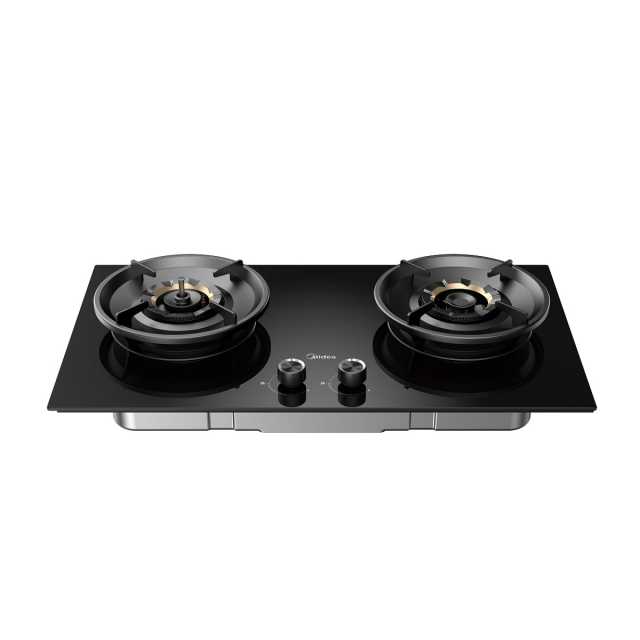 美的嵌入式燃气灶 5.2KW大火力 防干烧2.0 烟灶联动 JZT-Q518S-A
