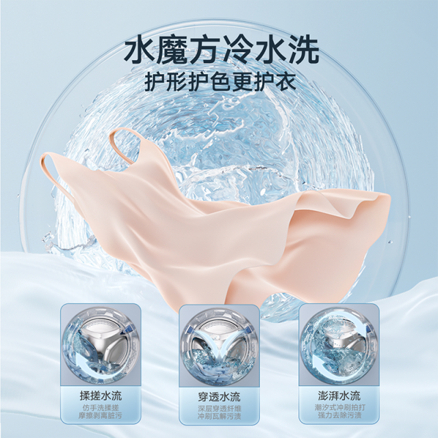 小天鹅本色3公斤蓝氧mini壁挂洗烘一体机  高洗净比  TD30MS90