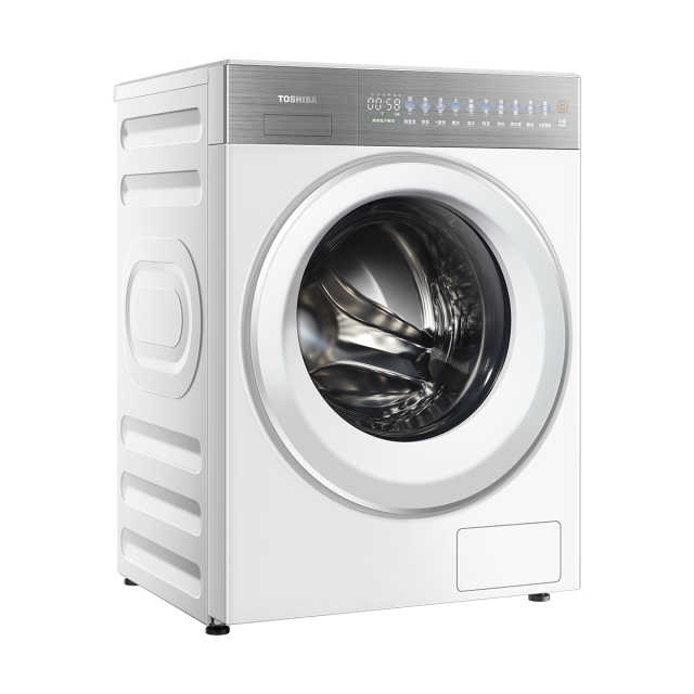 DG-10TC25BW 滚筒洗衣机 梨川白 220V,1Ph 50Hz 转速1400 带银离子