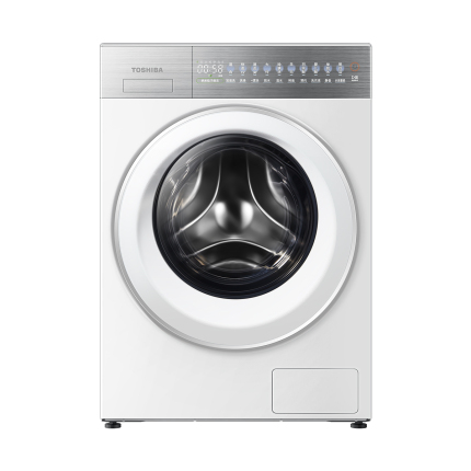 DG-10TC25BW 滚筒洗衣机 梨川白 220V,1Ph 50Hz 转速1400 带银离子
