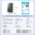 美的冰箱对开门冰箱 风冷无霜 PT净味 BCD-607WKPZM(E)