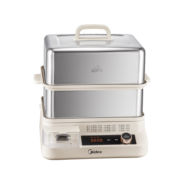 穿透速嫩电蒸锅16.5L 304不锈钢 1500W功率 家庭用  MZ-ZGC302352