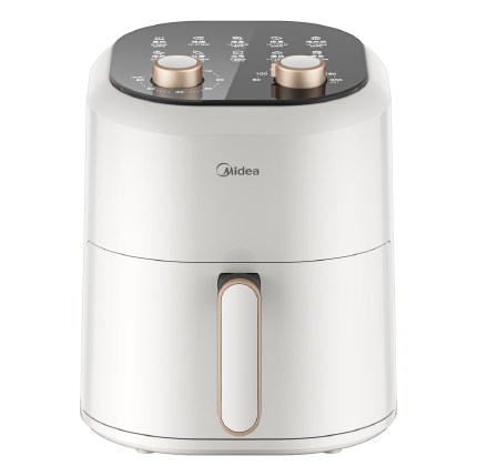 美的 空气炸锅 MF-KZE4501BD 免翻面 4.5L容量