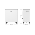 美的除湿机 20升 适用45㎡ 净化除菌WIFI万向轮降噪45dB CF20BD/N7-DA1