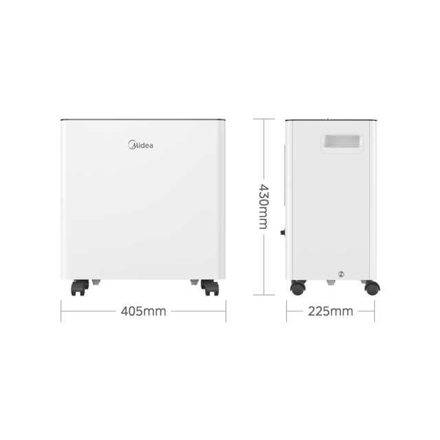 美的除湿机 20升 适用45㎡ 净化除菌WIFI万向轮降噪45dB CF20BD/N7-DA1