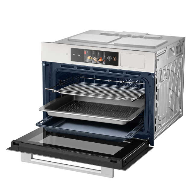 【企业补贴】东芝嵌入式蒸烤炸炖一体机 1500W大蒸汽 AG亲肤感玻璃 EB-E551ACNG