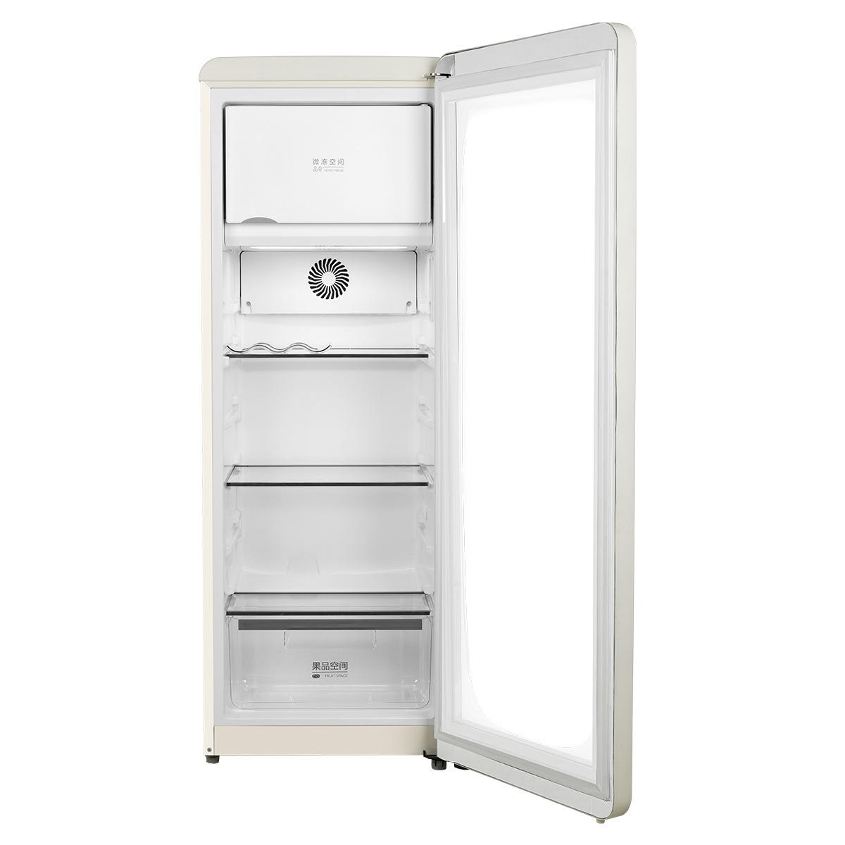 【企业补贴】美的可爱多冰箱 JC-160GEMR(E) 奶酪小方