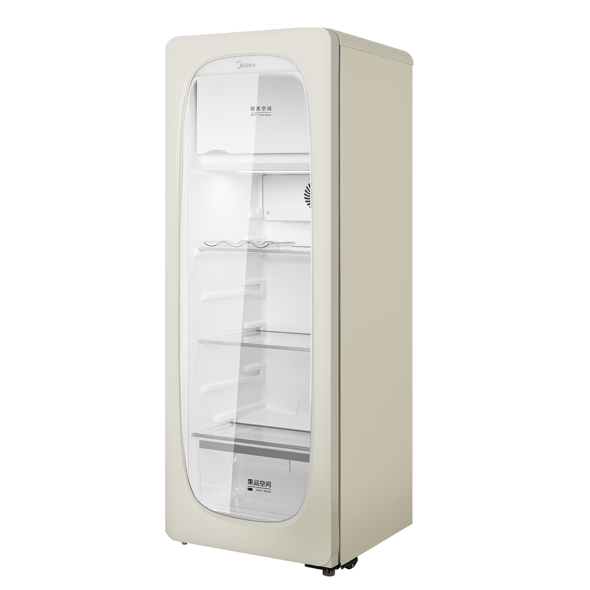 【企业补贴】美的可爱多冰箱 JC-160GEMR(E) 奶酪小方