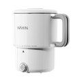 华凌高颜值水壶0.8L 304  Mini折叠 不锈钢 双层防烫 600W功率 WH-H3