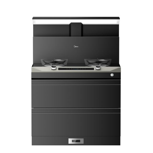 美的晴空集成灶 FD90 蒸汽洗 5.2KW大火力 25m³大风量