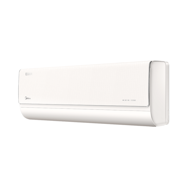 美的空调巨瀑风 KFR-26GW/MQ1-1 变频 分体套机 浅云脂 美的