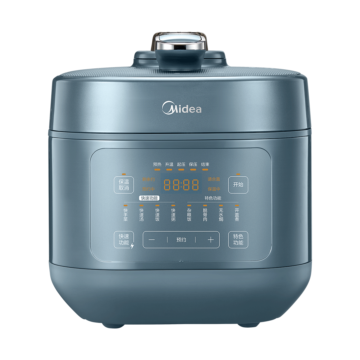 美的 电压力锅 MY-C6147 YLC6147 6L一锅双胆多功能饭煲