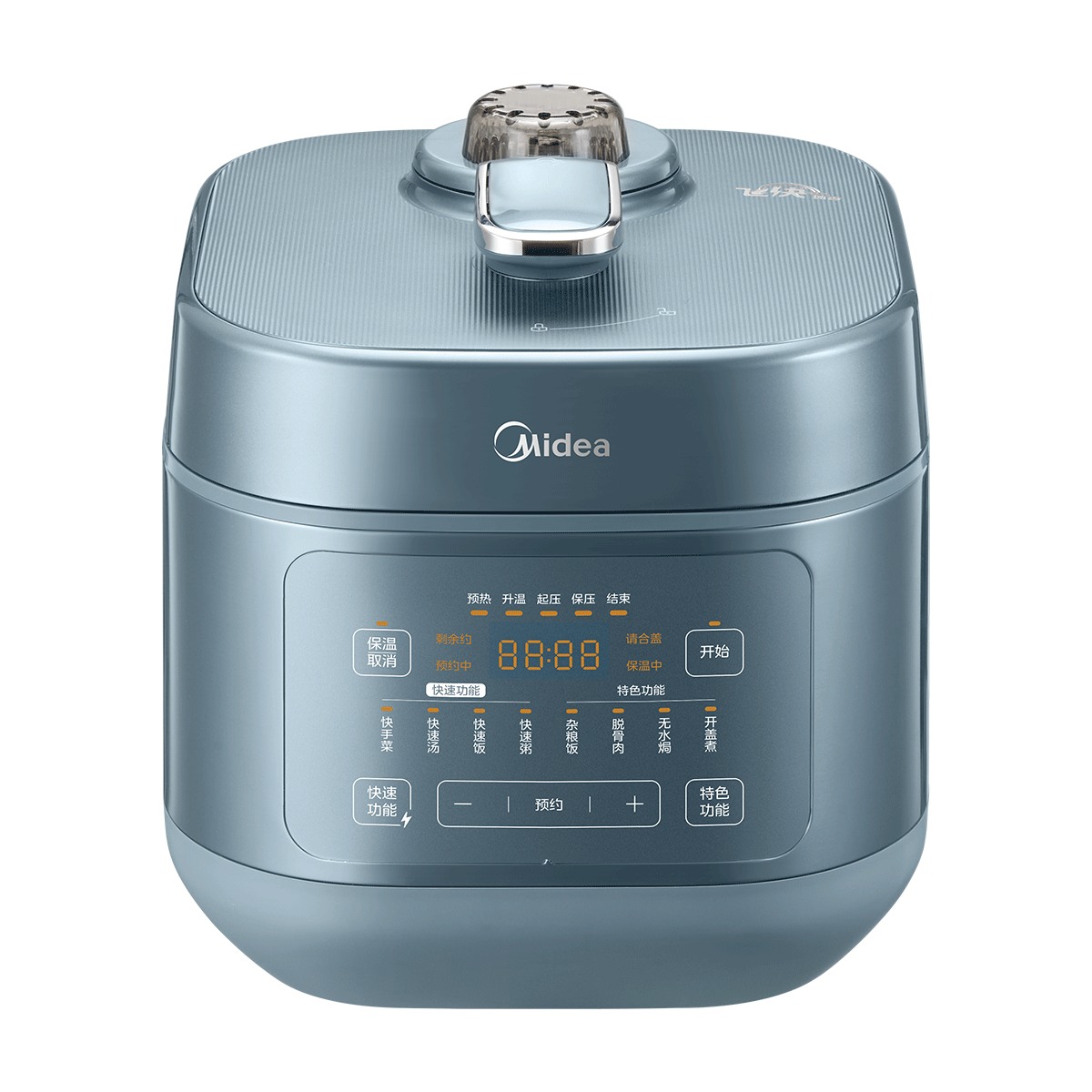 美的 电压力锅 MY-C6147 YLC6147 6L一锅双胆多功能饭煲