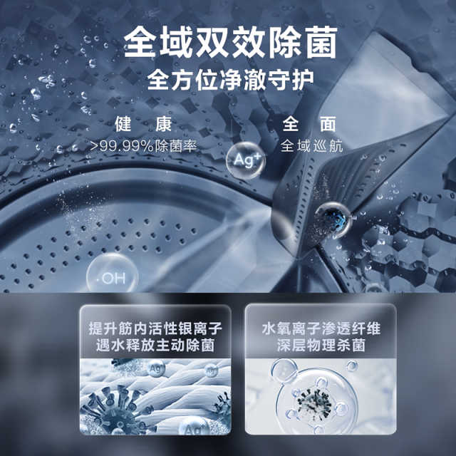 小天鹅小乌梅高奢版10KG洗烘一体机 蓝氧去渍 超薄全嵌 TD100SC88