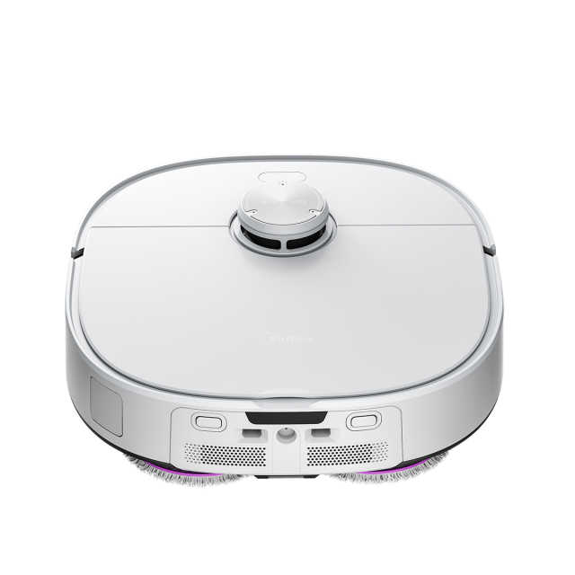 美的【重磅新品】扫地机灵眸V15 Pro极地白扫拖洗烘一体 柔性机械臂毛发克星（上下水需要单独购买）