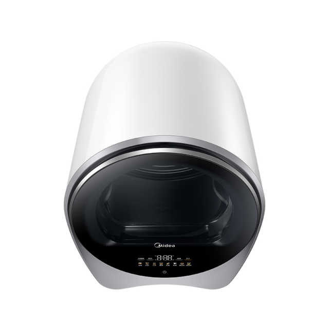 美的极光舱2.5KG烘干机 99.9%双重除菌螨除HPV 全时1:1正反转 MH25V10E