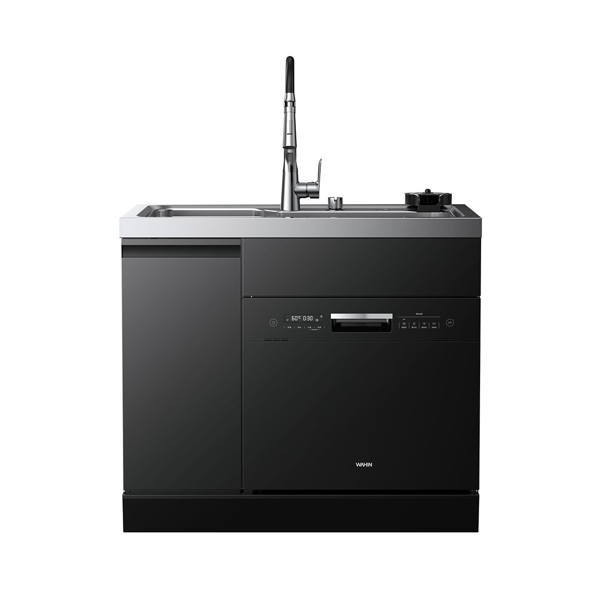 华凌集成水槽 XH03P 13套大容量 三星消毒 72h长效存 超一级水效