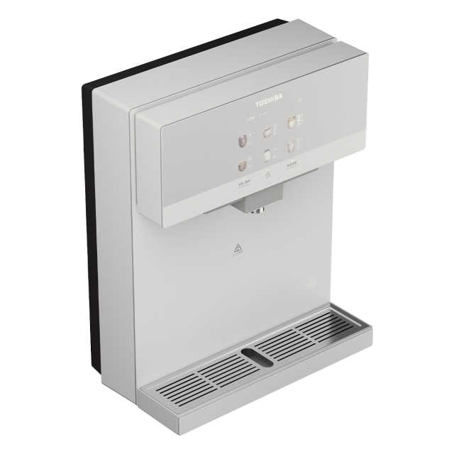 东芝（TOSHIBA）TG-02  家用净水器管线机 全通量适配 精钢芯即热 6档水温 全管路杀菌