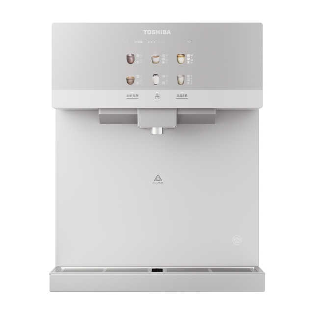 东芝(TOSHIBA)TG-02 家用净水器管线机 全通量适配 精钢芯即热 6档水温 全管路杀菌