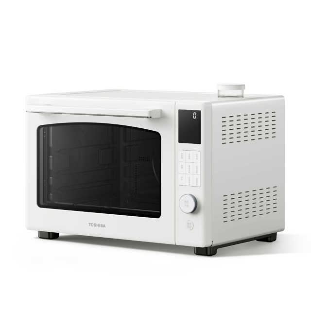 东芝  ET-ZD7400白色石窑烤箱风炉电烤箱空气炸锅一体机家用专业烘焙多功能台式