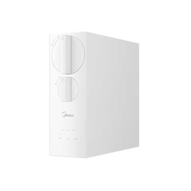美的净水机 玲珑400GMRC2485-400G  家用厨下式 RO反渗透 双出水净水机