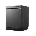 美的 独立式洗碗机GX1000Max-D 升级17套+2大容量变频五臂飓风洗105℃热风烘干