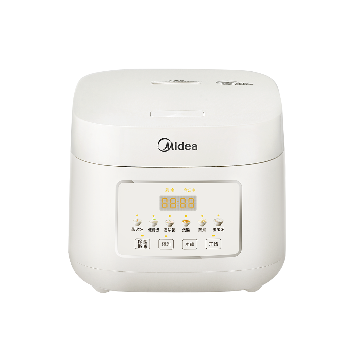 美的 全智能电饭煲 MB-3E91LS 零涂层内胆316 3L容量