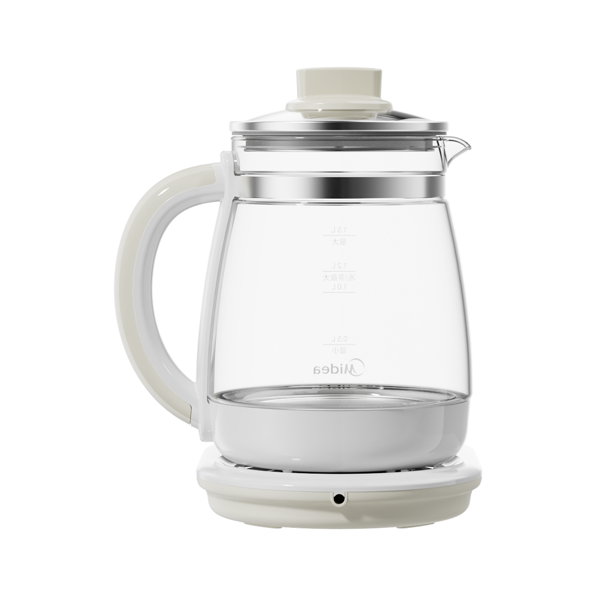 美的 养生壶 MK-YS15P202 1.5L全自动煮茶壶 24h预约烧水壶