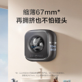 小天鹅水魔方3KG壁挂洗烘一体机 一体防烫除菌螨环绕大风量 TD30M60
