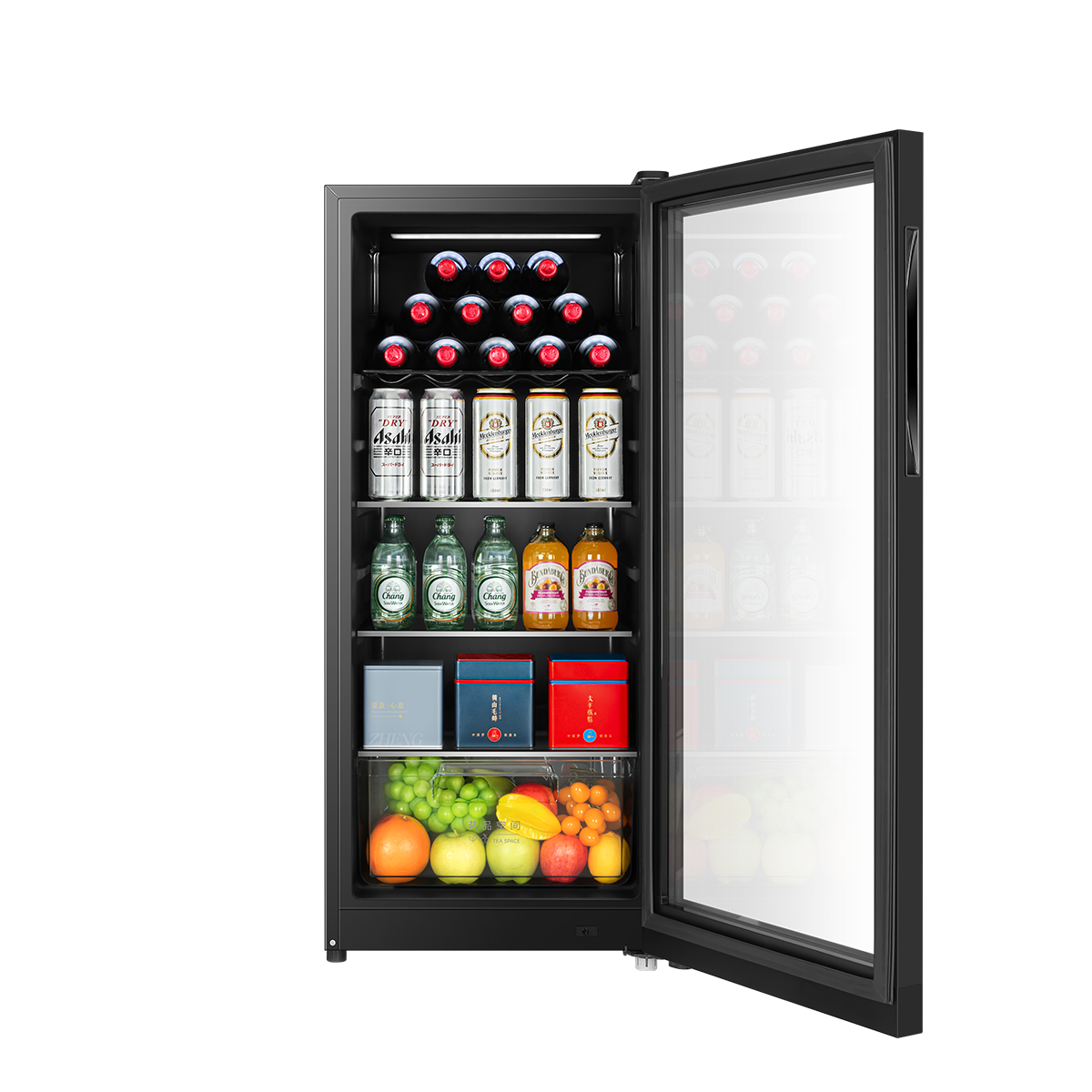 美的 酒柜 JC-140GEM 耀石黑