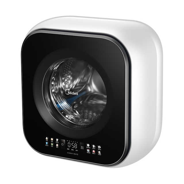 美的3KG壁挂洗烘一体机 万象环流超薄机身分温去特渍除螨 MD30MINIMAX