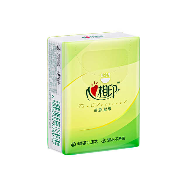 心相印 手帕纸 C3624茶语丝享系列24包装四层（超迷你）ZTADA02154