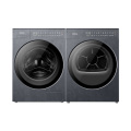 东芝纯平全嵌岩板系列全变频洗烘套装 DG-10TS7BK+DH-10TS7BK