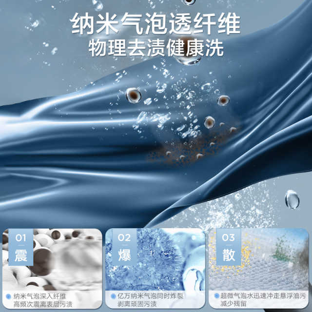 小天鹅小乌梅2.0 12KG滚筒洗衣机 超微净泡羊毛绿标大容量 TG120S83PRO