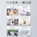 COLMO 睿极系列10KG滚筒洗衣机 纯平全嵌 AI智投 CG12W-A10云璃白