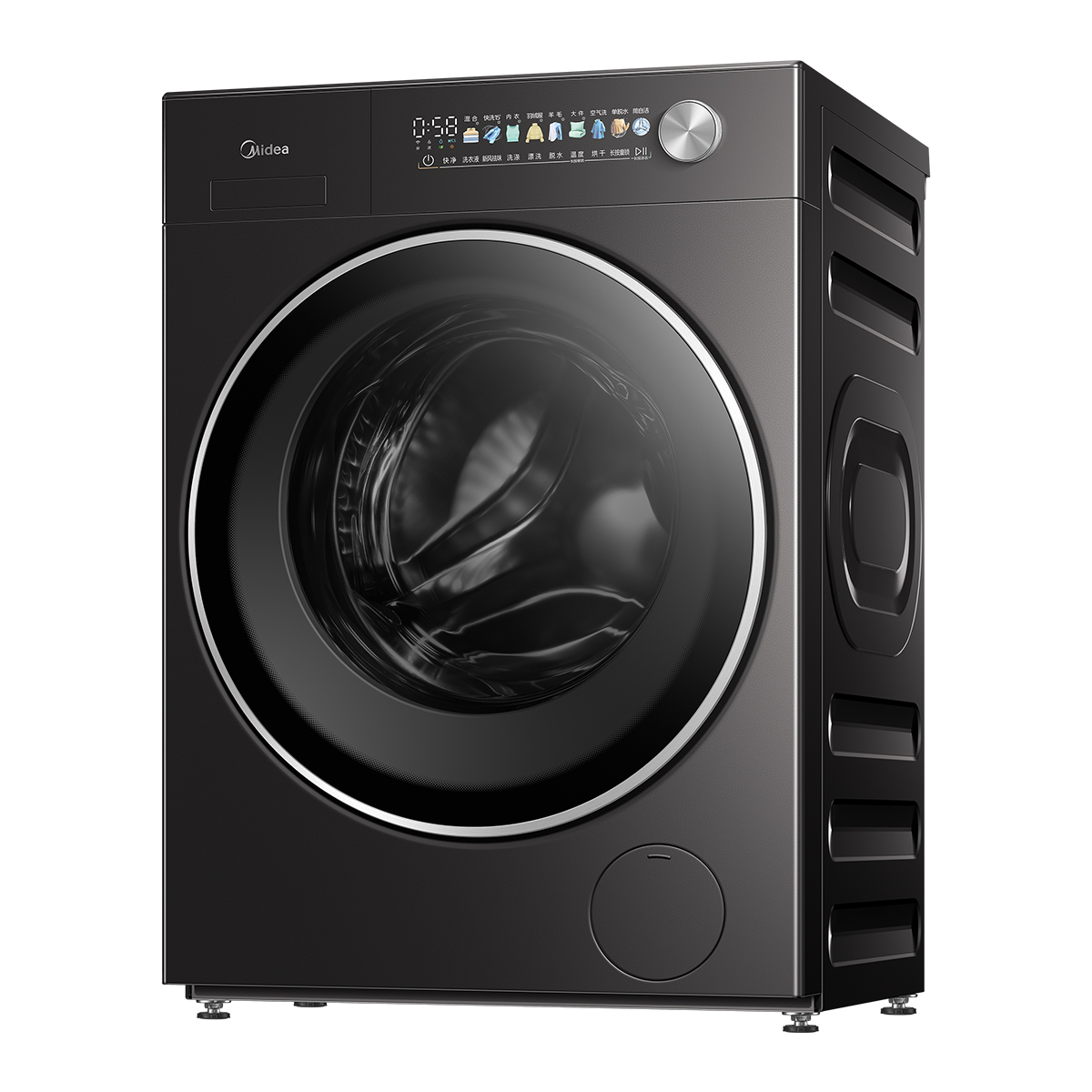 【企业补贴】MD12S30T 滚筒洗干一体机 松露灰 转速1200 带银离子