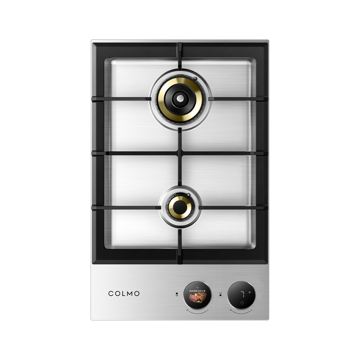 【企业补贴】COLMO JZT-DMO-D 嵌入式燃气灶 不锈钢 双头 天然气