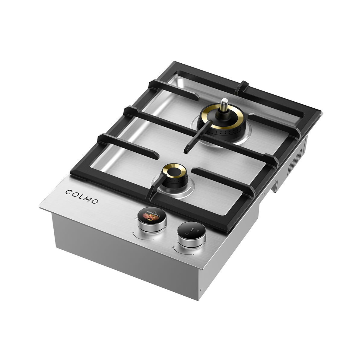 【企业补贴】COLMO JZT-DMO-D 嵌入式燃气灶 不锈钢 双头 天然气